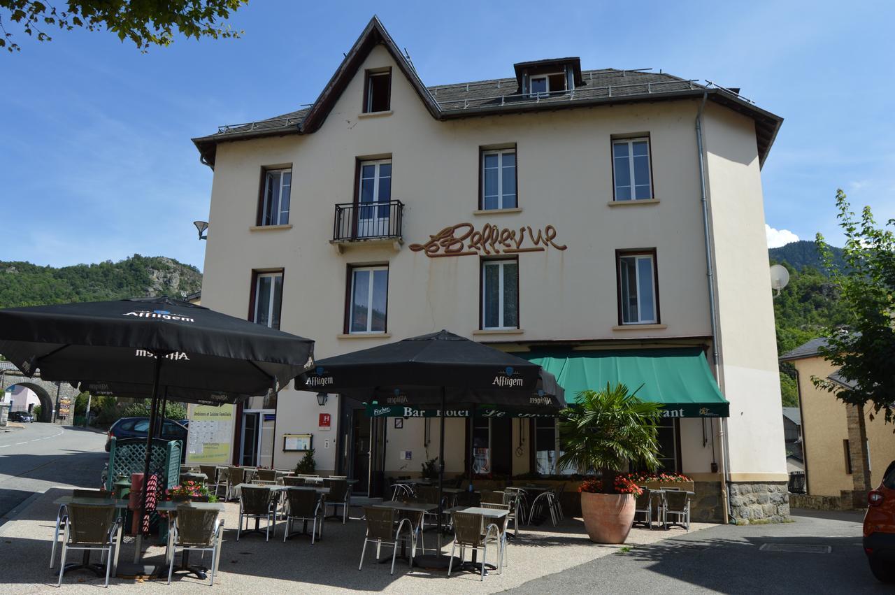 Hotel Restaurant Le Bellevue Ax-les-Thermes Esterno foto