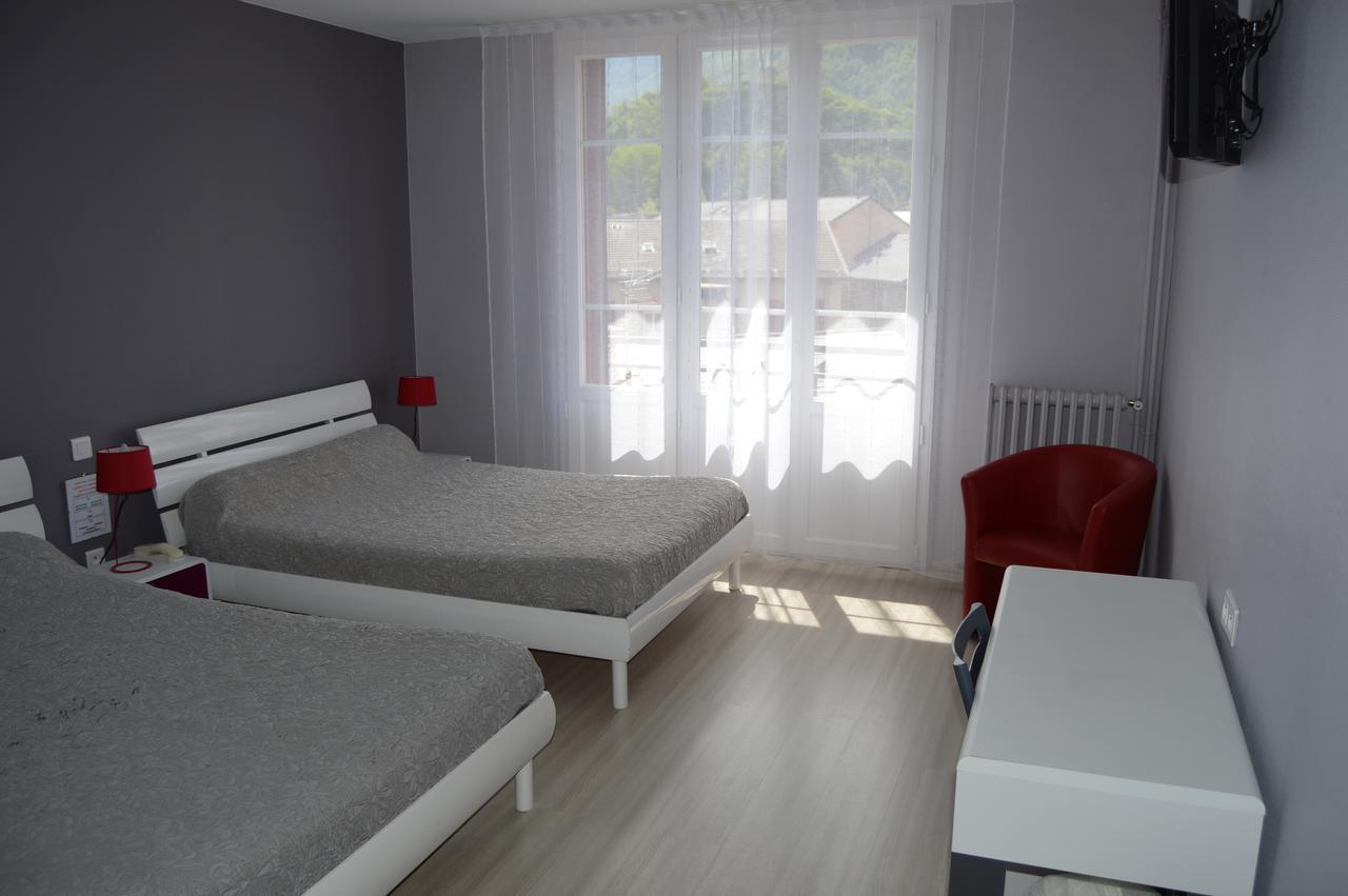 Hotel Restaurant Le Bellevue Ax-les-Thermes Esterno foto